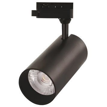 Трековий LED світильник 25W Velmax металевий 4100K чорний IP20 V-TRL-Т 25-31-14 фото