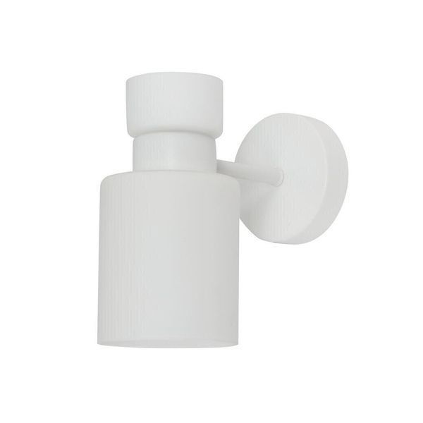 Бра настенное Valeso с матовым плафоном под лампу Е27 белое IP20 G 07471/1W Matte White SP000045600 фото