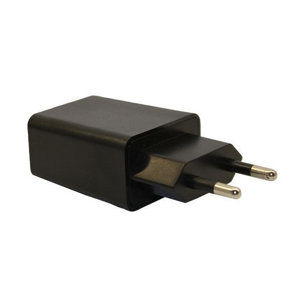Блок питания Electro House USB type A 0.3А из ABS-пластика черный IP20 EH-AD-2 фото