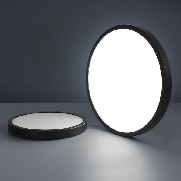 Потолочный накладной LED светильник 48W 5000K 4320Lm круглый &Oslash;500 мм IP20 THE-Light TL 2029485 BK TL 2029485 BK фото