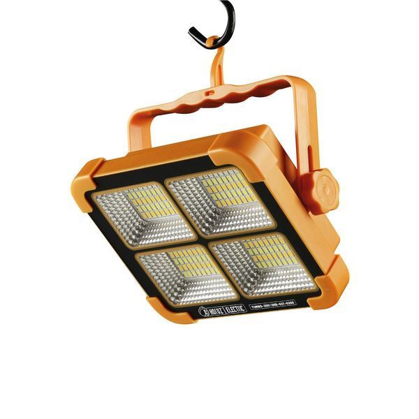 Прожектор світлодіодний 400W Horoz Electric TURBO-400 на сонячній батареї 3000K/4200K/6400K IP44 068-027-0400-010 фото