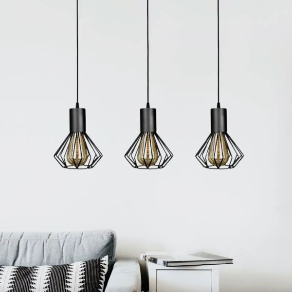 Светильник лофт MSK Electric Diadem подвесной на планке NL 2215-3 616049 фото