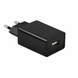 Блок питания Electro House USB type A 0.3А из ABS-пластика черный IP20 EH-AD-2 фото 1