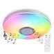 Стельовий світлодіодний RGB світильник 48W+5W з Bluetooth-динаміком і пультом 3000-6500K білий VALESO LY365-400 WH SP000051962 фото 1