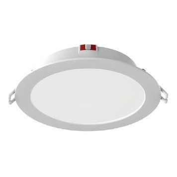 Вбудований LED світильник 12W Lebron круглої форми 4100K білий IP20 L-DL-R 12-09-66 фото