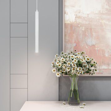 Светильник подвесной MSK Electric Elegant белый NL 4045 WH 615611 фото