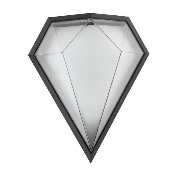 Фасадний світильник 12W Horoz Electric настінний 4200К чорний IP54 CARAT 076-071-0012-010 фото