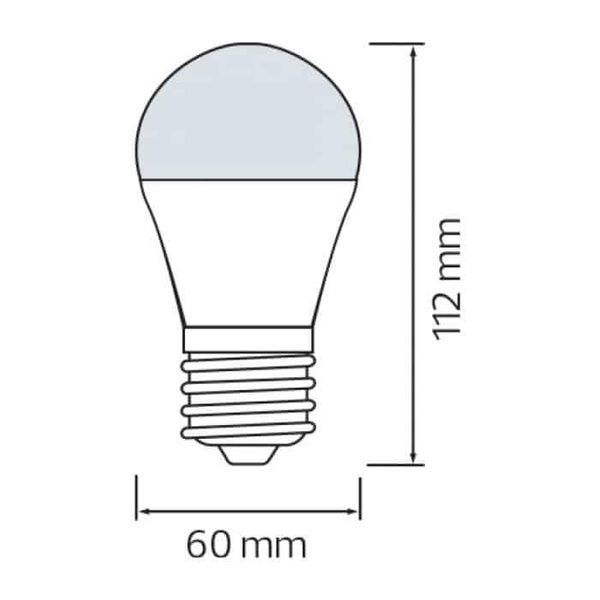 Лампа светодиодная 10W Horoz Electric EXPERT-10 диммируемая&nbsp;A60 4200К E27 001-021-0010-061 фото