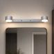 Настінний світильник MSK Electric Copter підсвічування дзеркал на два плафони GX53 срібло NL 80400-2 SL 622516 фото 6