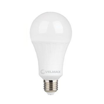 Світлодіодна лампа 10W VELMAX для цоколя Е27 4100K нейтральне світло 1000Lm біла IP20 V-А60 EMC 21-11-22 фото