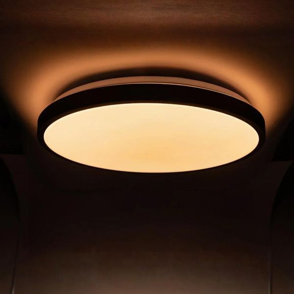 Стельовий LED світильник 60W з пультом Vestum зі сріблястим покриттям 3000К-6500К 395*60мм IP40 RING VS-91055 фото