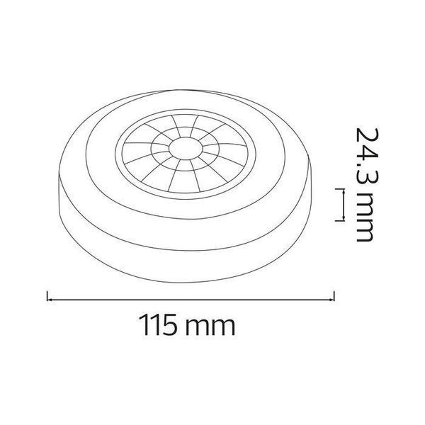 Датчик движения Horoz Electric MONDEO белый 088-001-0010-010 фото
