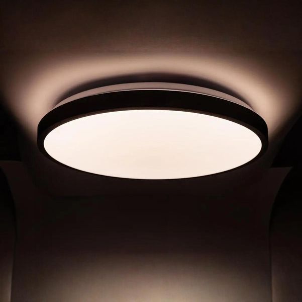 Стельовий LED світильник 60W з пультом Vestum зі сріблястим покриттям 3000К-6500К 395*60мм IP40 RING VS-91055 фото