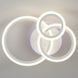 Стельова LED люстра на пульті 56W+14W з трьома акриловими кільцями і підсвічуванням 3000&ndash;6500K біла Svet SY-26255/1+1+1C WH SY-26255/1+1+1C WH фото 6