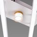Стельова LED люстра 20W Valeso з лінійними розсіювачами 3000K+6500К біла/золота IP20 YH1310/2 SP000051382 фото 6