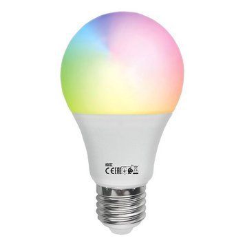 Лампа світлодіодна 9W Horoz Electric А60 RGB+2700K-6500K Е27 HOROSCOPE - 9 001-084-0009-010 фото