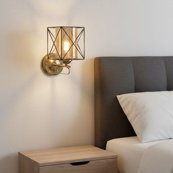 Настінне бра в loft стилі на 1 лампу Е27 в чорно-бронзовому кольорі VALESO B-91207/1 SP000048450 фото