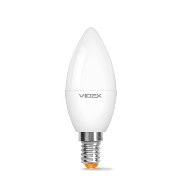 Світлодіодна лампа 4.9W VIDEX E14 форма свічка C37 806Lm 4100K нейтральне світло VL-C37h-49144 VL-C37h-49144 фото