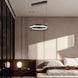 Подвесная LED люстра 108W с пультом д/у Valeso с круглым плафоном 3000-6500К черная/золото IP20 G 2919/500D SP000045638 фото 3