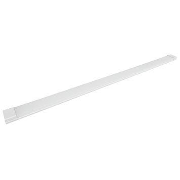 Офісний LED світильник 72W Velmax лінійної форми 120см 6500K накладний білий IP20 V-LPО 25-12-47 фото