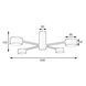 Люстра потолочная MSK Electric Copter на четыре круглых плафона под лампы GX53 NL 8041-4 BK черная 618764 фото 5