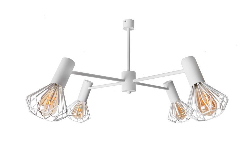 Люстра MSK Electric Diadem на четыре плафона NL 22152-4 WH 616863 фото