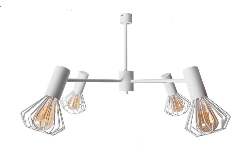 Люстра MSK Electric Diadem на четыре плафона NL 22152-4 WH 616863 фото