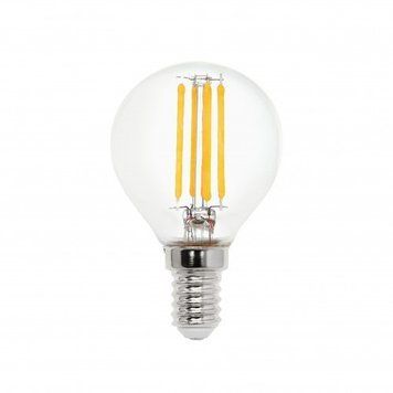 Лампа світлодіодна 6W Horoz Electric кулька 4200К E14 FILAMENT BALL-6 001-089-0006-020 фото