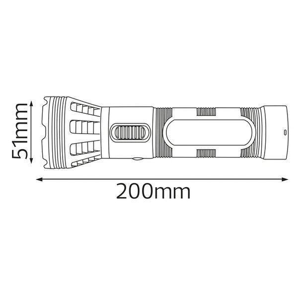 Фонарик ручной 1W Horoz Electric BEST-1 с двумя режимами яркости 8000K/12000K IP20 084-024-0001-010 фото