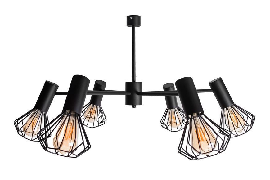 Люстра MSK Electric Diadem на шесть плафонов NL 22152-6 BK 616864 фото