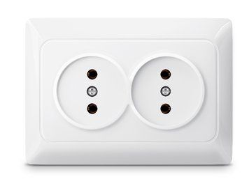 Двойная розетка встраиваемая TITANUM STANDARD 16A без заземления 250V белая TF-ST-SK2-W TF-ST-SK2-W фото