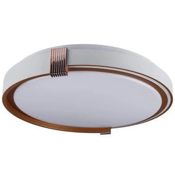 Стельовий LED світильник 60W з пультом Vestum з матовим розсіювачем 3000К-6500К 395*60мм IP40 COLISEUM VS-91065 фото