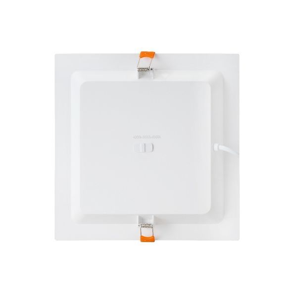 Вбудований LED світильник 24W Horoz Electric квадратний 3000K/4000K/6500K білий IP20 ALEXIS/SQ-24 3CCT 016-088-0024-010 фото