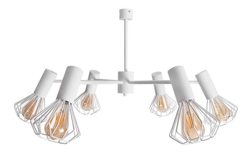 Люстра MSK Electric Diadem на шесть плафонов NL 22152-6 WH 616865 фото