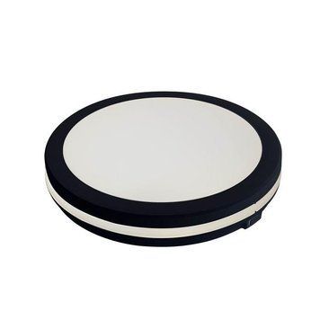 Накладной LED светильник&nbsp;30W Horoz Electric влагозащищенный 3000K/4000K/6500K черный IP65&nbsp;SCARLETT-30 3CCT 016-070-1030-020 фото