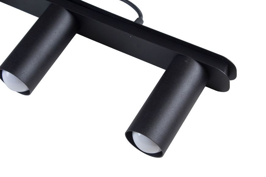 Люстра подвесная MSK Electric Tube в стиле лофт NL 2450-7 BK 616855 фото