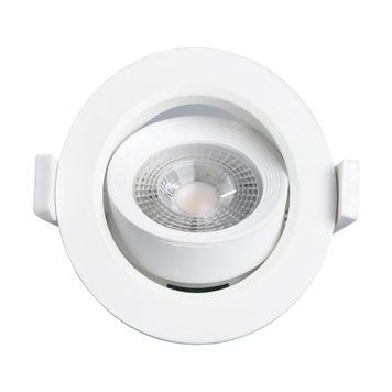 Точковий LED світильник 7W врізний LEBRON поворотний 4100K білий IP20 L-DL-R 12-09-07 фото