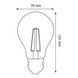 Лампа світлодіодна 15W A60 Horoz Electric Filament Globe-15 2700К E27 001-015-0015-010 фото 2