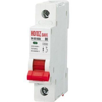 Автоматичний вимикач Horoz Electric SAFE 16 А 1P В ІР20 114-001-1016-010 фото