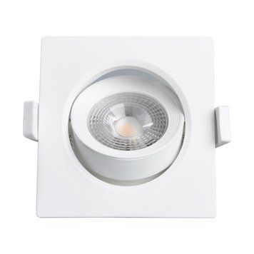 Точковий LED світильник 7W з поворотним механізмом LEBRON врізний 4100K білий IP20 L-DL-S 12-09-17 фото