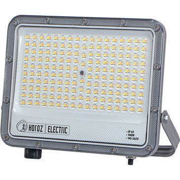 Прожектор светодиодный 100W Horoz Electric с переключателем на корпусе 3000/4500/6000К IP65 MARGAY-100 3CCT 068-031-1100-020 фото