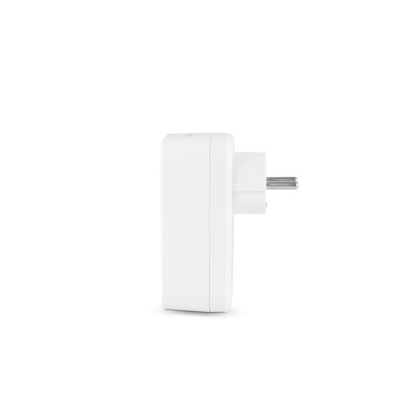 Сетевой удлинитель с USB-портами VIDEX 16A с заземлением 250V на 1 розетку с защитными шторками белого цвета VF-AD1G2U1C-W VF-AD1G2U1C-W фото