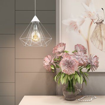 Светильник подвесной MSK Electric Crystal в стиле лофт NL 0541 W 613585 фото