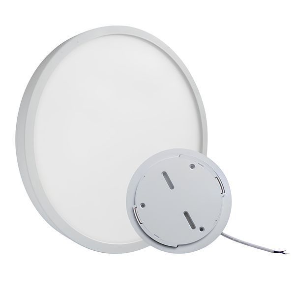 Потолочный накладной LED светильник 24W 5000K 2160Lm &Oslash;230 мм белый IP20 THE-Light TL 2033245 WH TL 2033245 WH фото