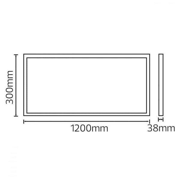 Светильник накладной 48W Horoz Electric PROTEUS-48 6400K IP20 056-014-0048-020 фото