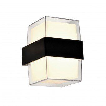 Світильник фасадний 10W LED Horoz Electric KING-10/S настінний 4200K чорний IP54 076-082-0004-010 фото