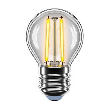 Філаментна LED лампа 2W VELMAX кулька G45 E27 2700K 200Lm V-Filament-G45 21-41-30 фото