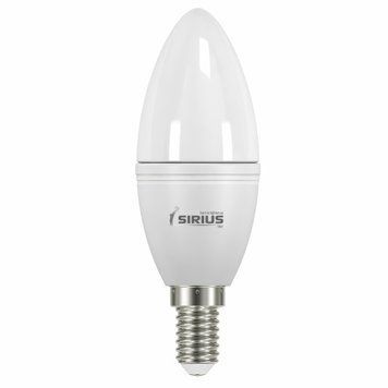 Світлодіодна лампа 6W SiriusStar 3202 С37 4000K E14 біла IP20 SP000017253 фото