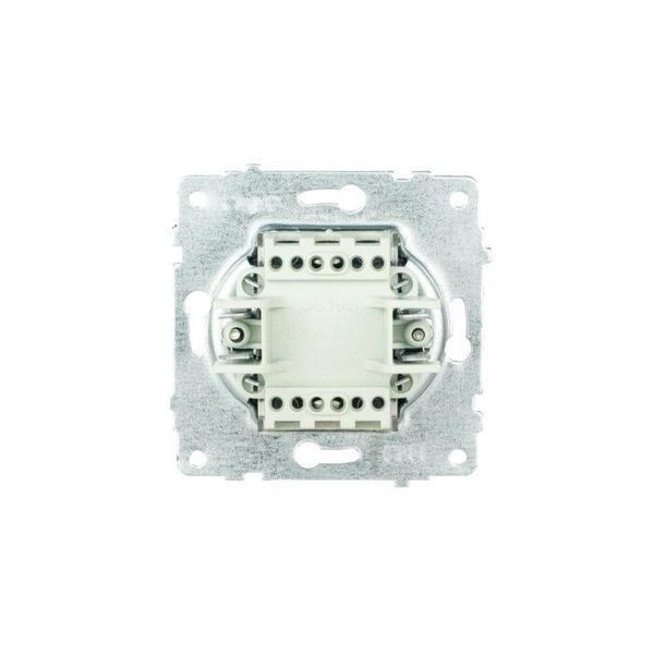 Механизм кнопки звонка Ovivo Electric пластиковый 250V 10A черный IP20 GRANO 600-000217-207 фото