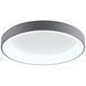 Потолочная LED люстра 80W Velmax круглой формы 3000K-6500K с пультом серая IP20 V-СL-VERONA-R 23-46-21 фото 3